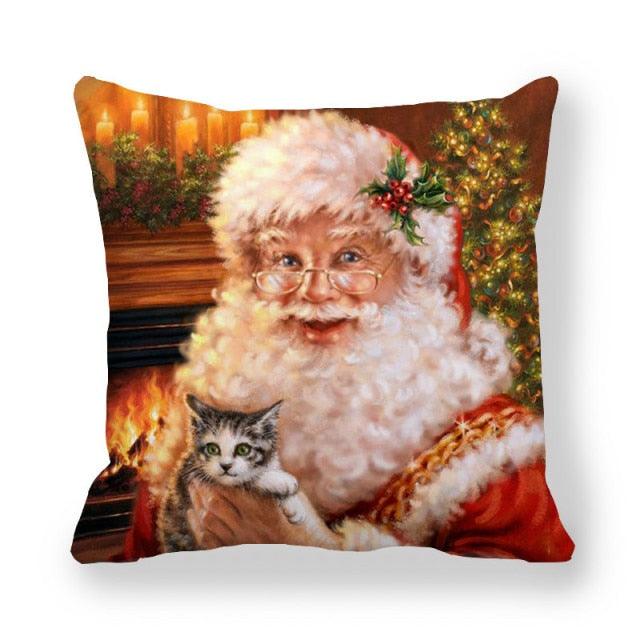 Christmas Ornaments Merry Christmas Decorations Throw Pillow Covers