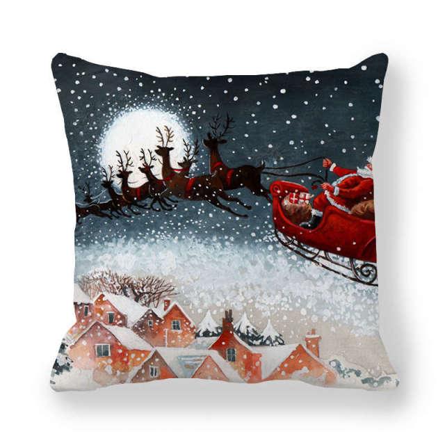 Christmas Ornaments Merry Christmas Decorations Throw Pillow Covers