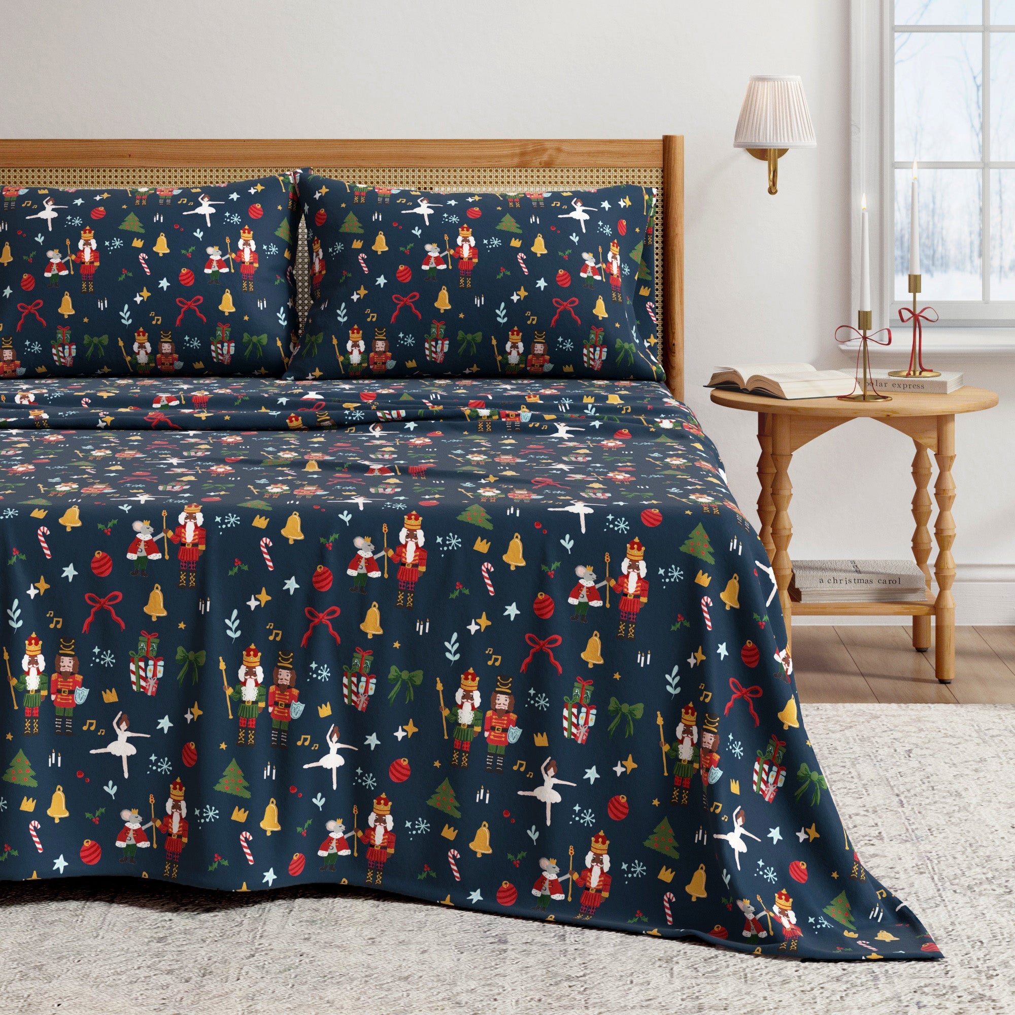 Turkish Cotton Christmas Flannel Sheet
