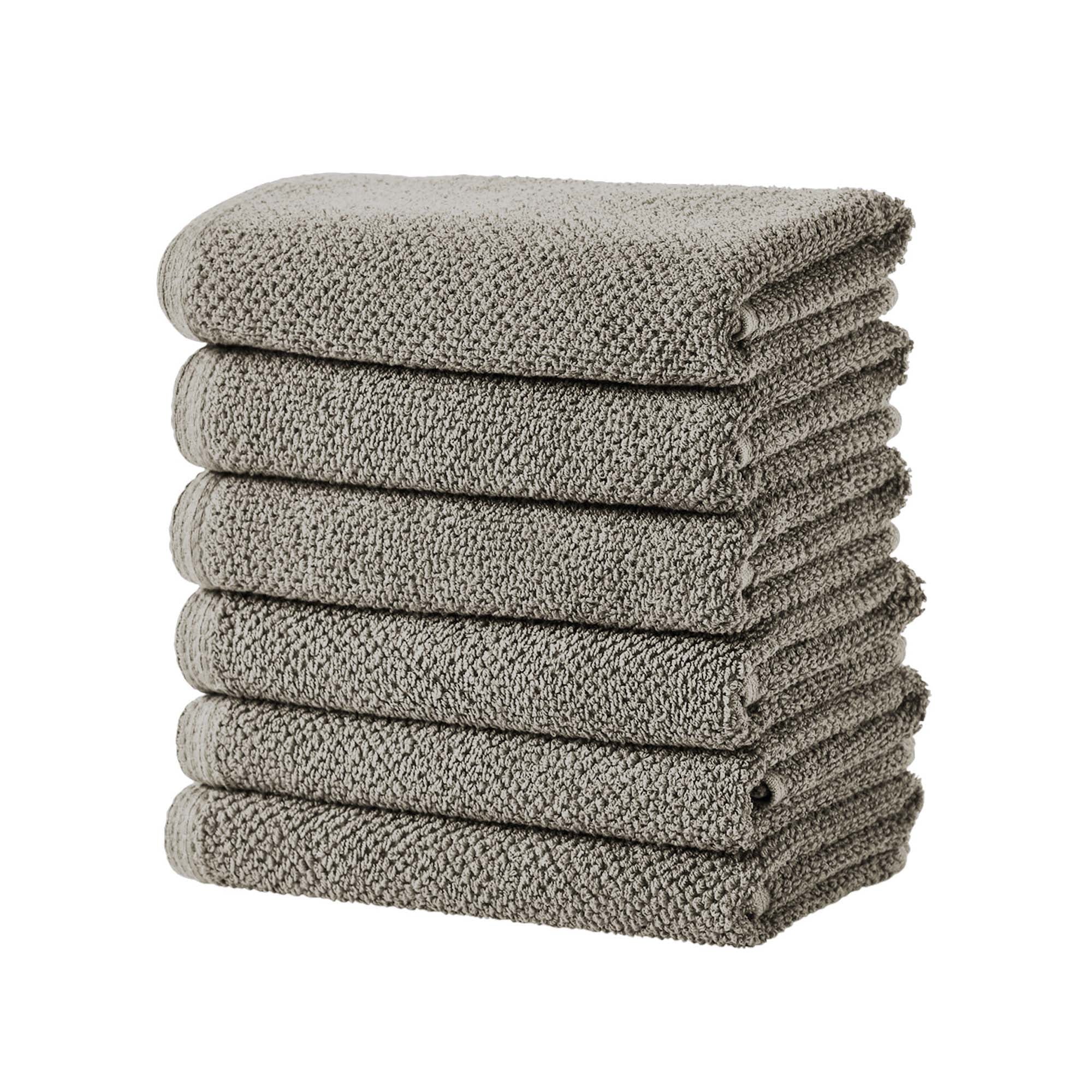 Cotton Textured Bath Towel Set
