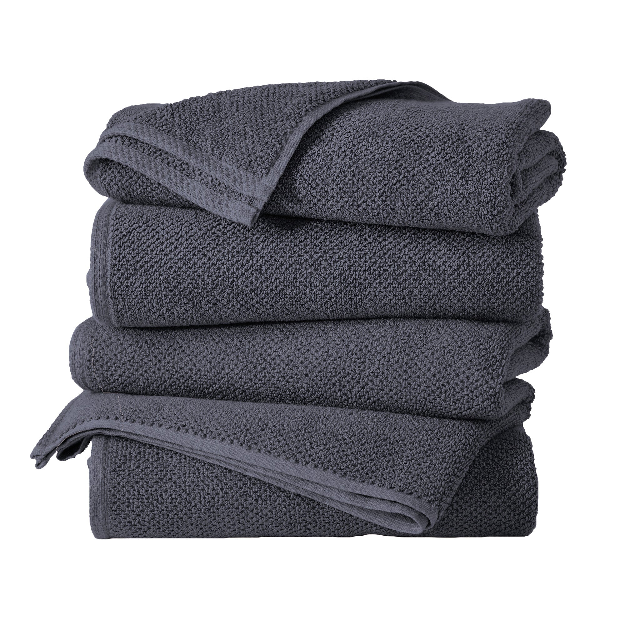Cotton Textured Bath Towel Set
