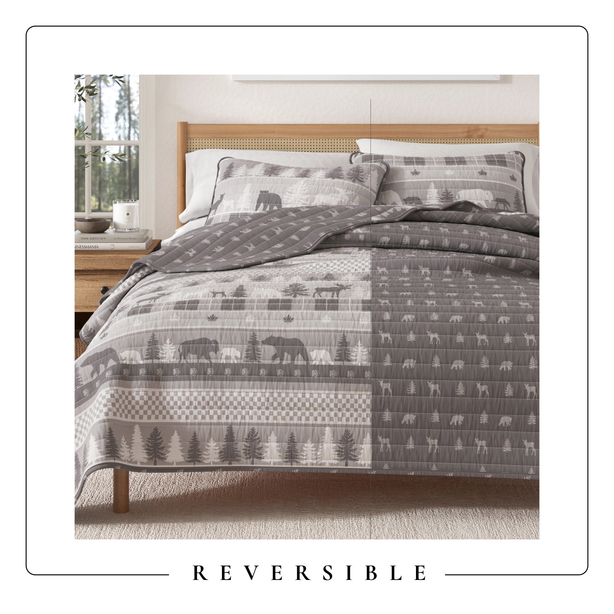 Rustic Landscape Quilt Set