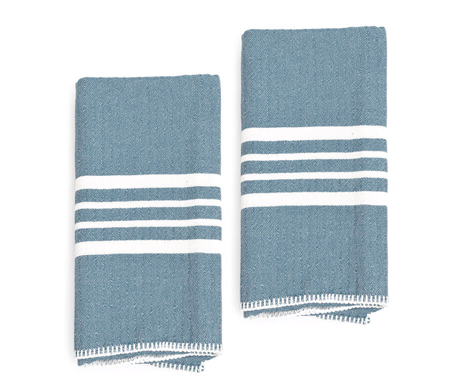 FARMHOUSE HAND TOWEL , WITHOUT FRINGES