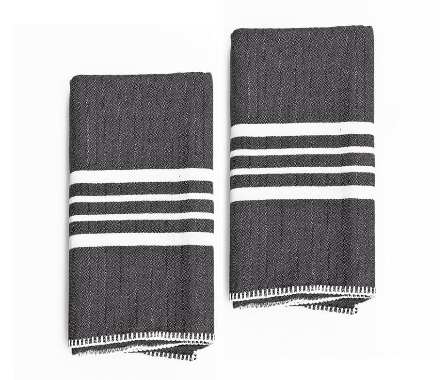 FARMHOUSE HAND TOWEL , WITHOUT FRINGES