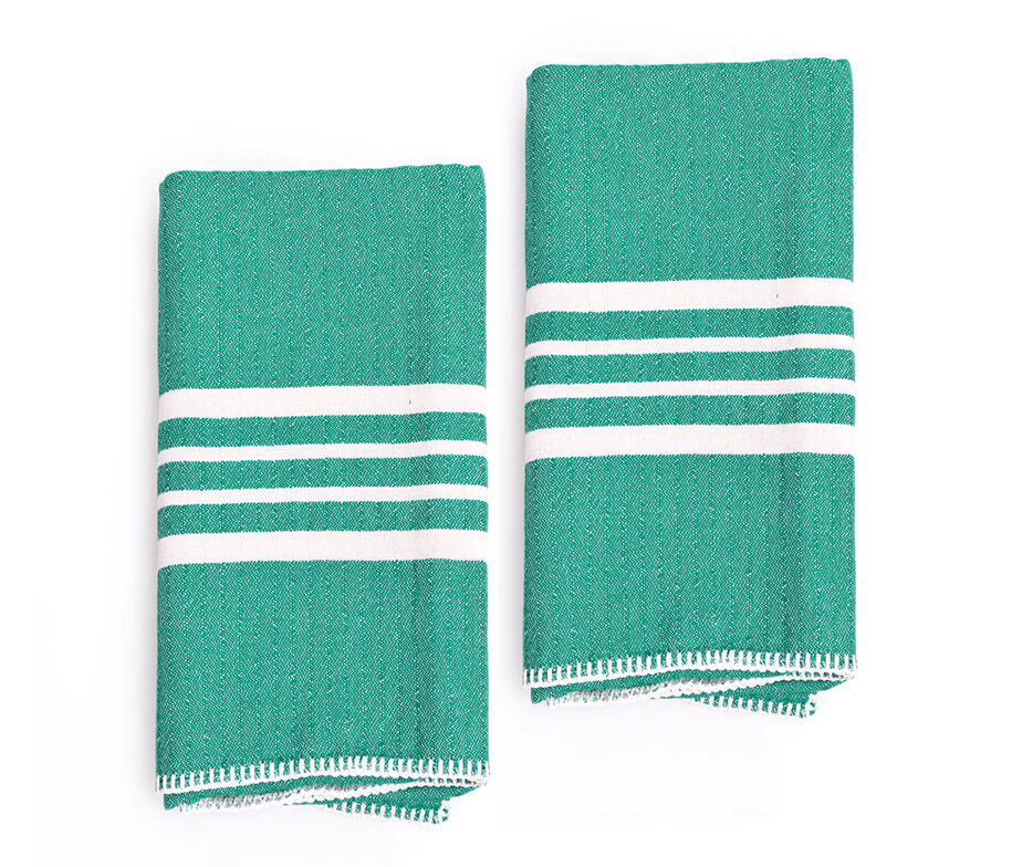 FARMHOUSE HAND TOWEL , WITHOUT FRINGES