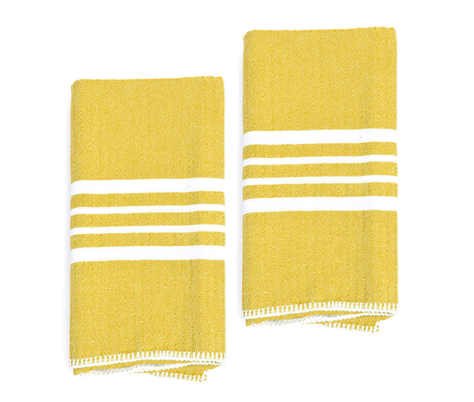 FARMHOUSE HAND TOWEL , WITHOUT FRINGES