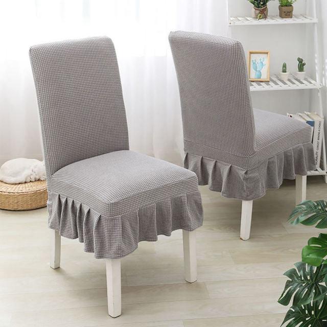 Super Soft Polar Fleece Fabric Skirt Style Chair Cover