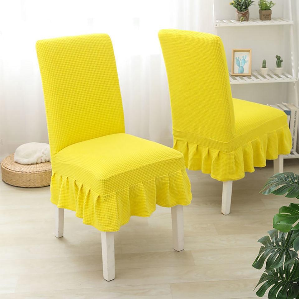 Super Soft Polar Fleece Fabric Skirt Style Chair Cover