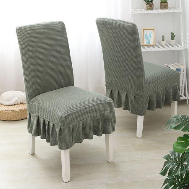 Super Soft Polar Fleece Fabric Skirt Style Chair Cover