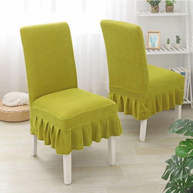 Super Soft Polar Fleece Fabric Skirt Style Chair Cover