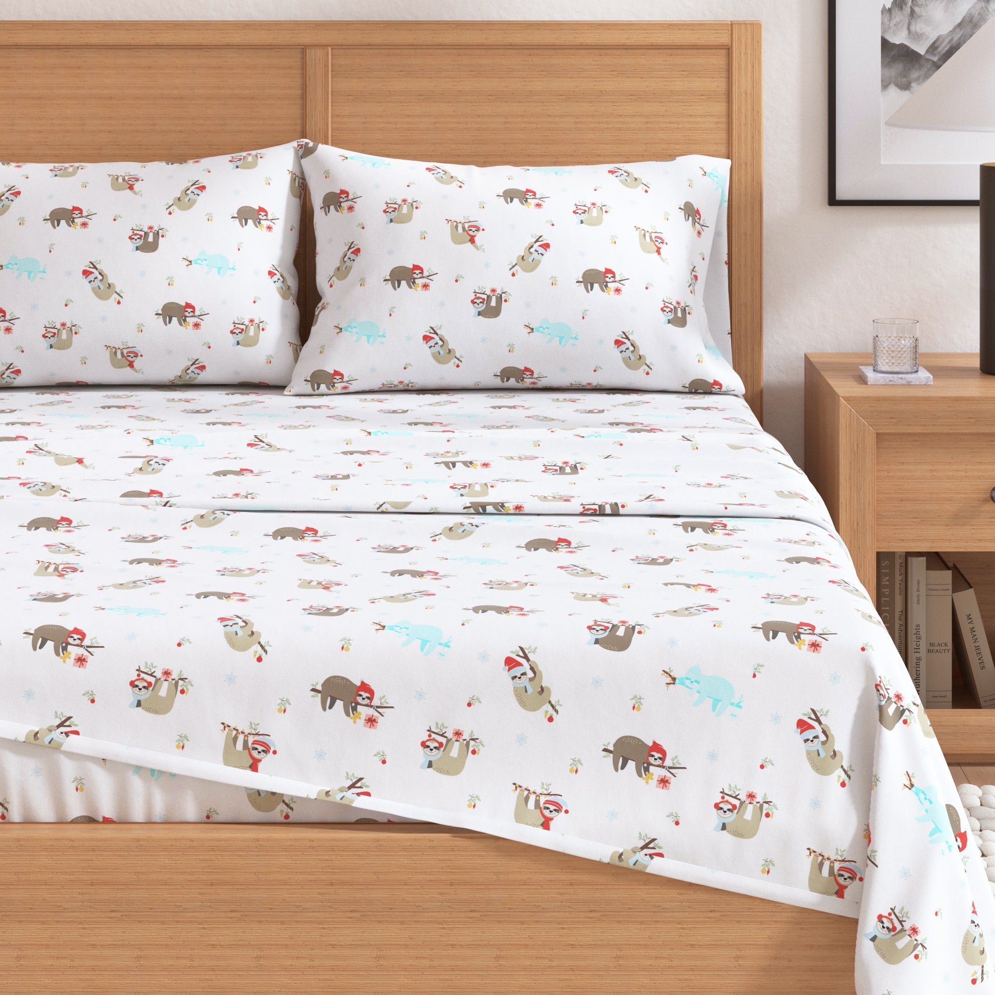 Turkish Cotton Christmas Flannel Sheet