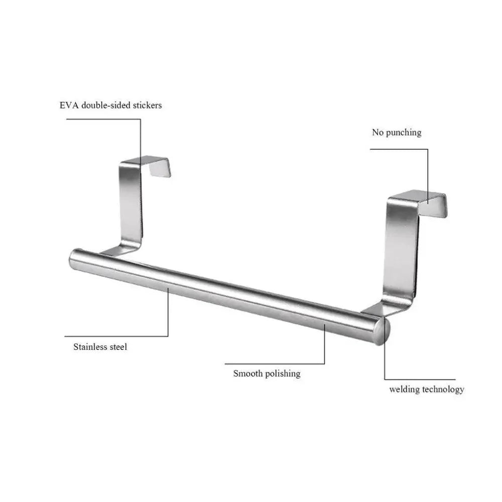 Towel Rack Over Door Towel Bar Hanging Holder