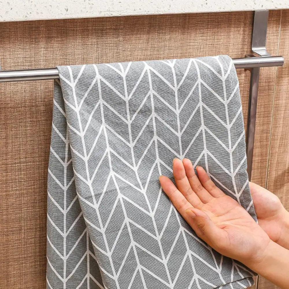 Towel Rack Over Door Towel Bar Hanging Holder