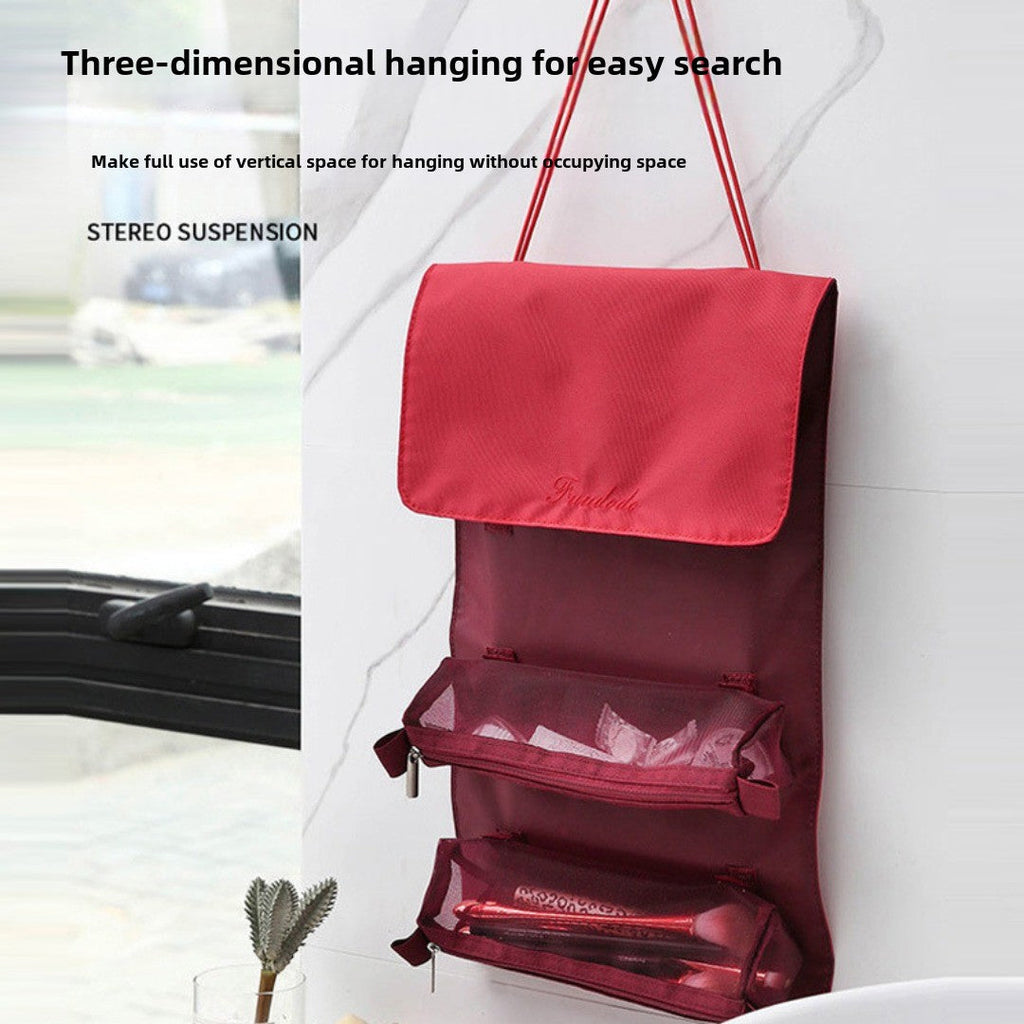 Travel portable large capacity makeup bags