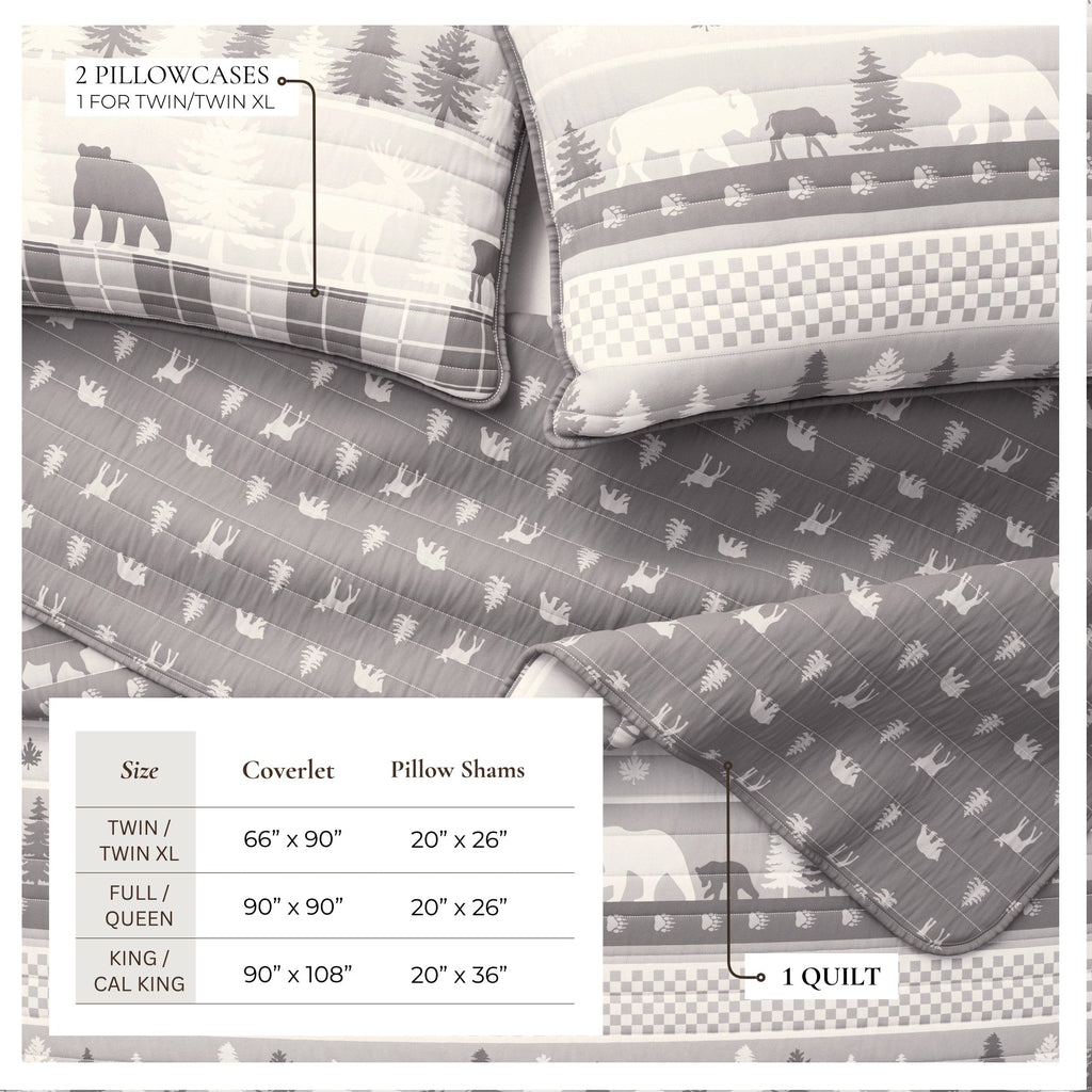 Rustic Landscape Quilt Set