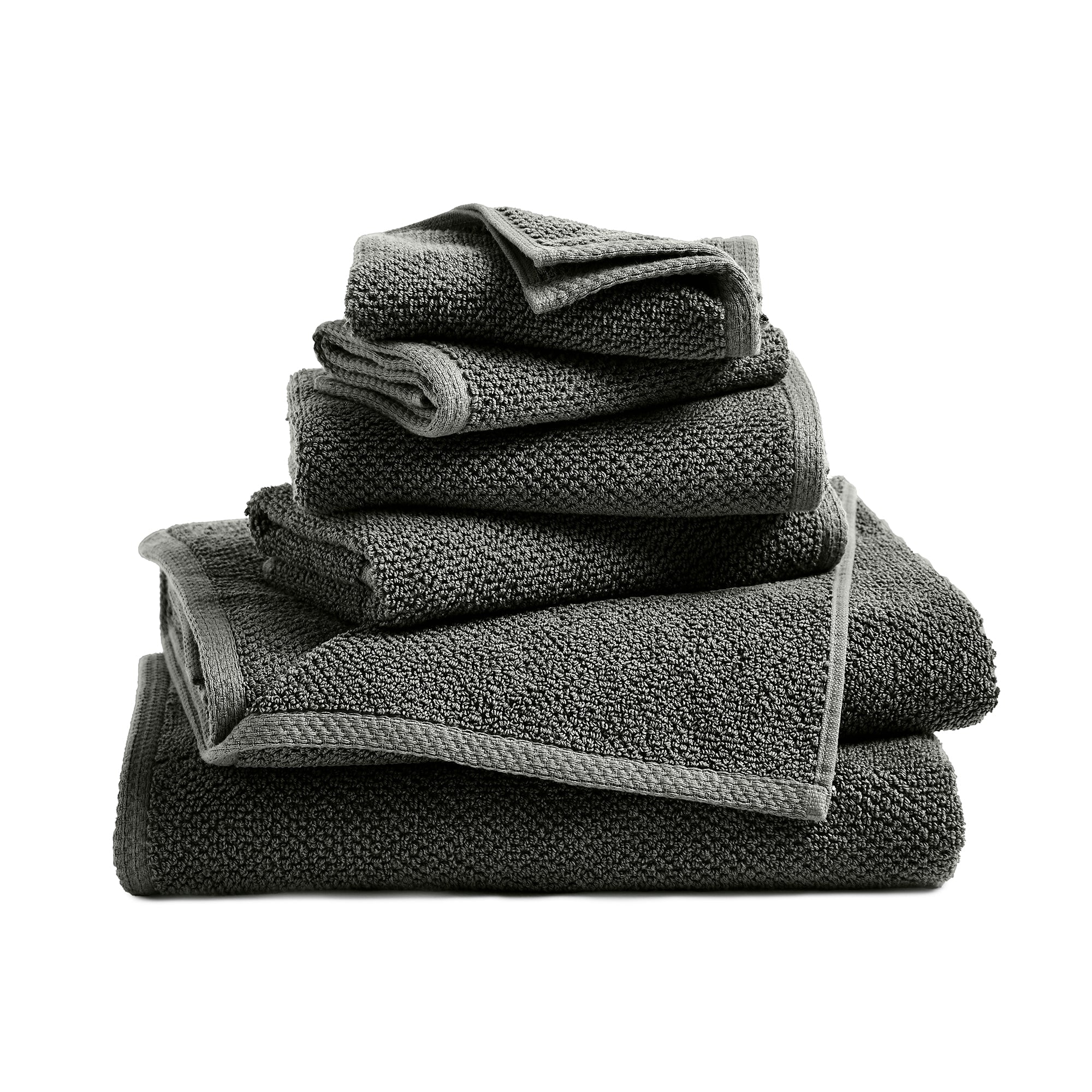 Cotton Textured Bath Towel Set