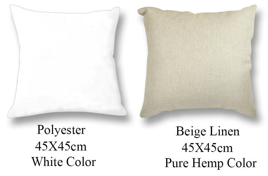 Vintage Europe Style ButteLight Blue Pattern Throw Pillow Covers