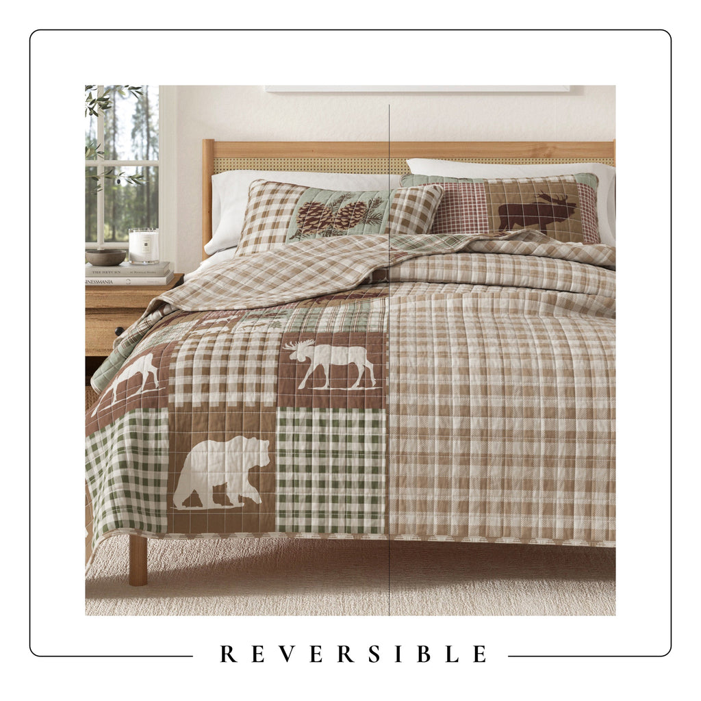 Rustic Landscape Quilt Set