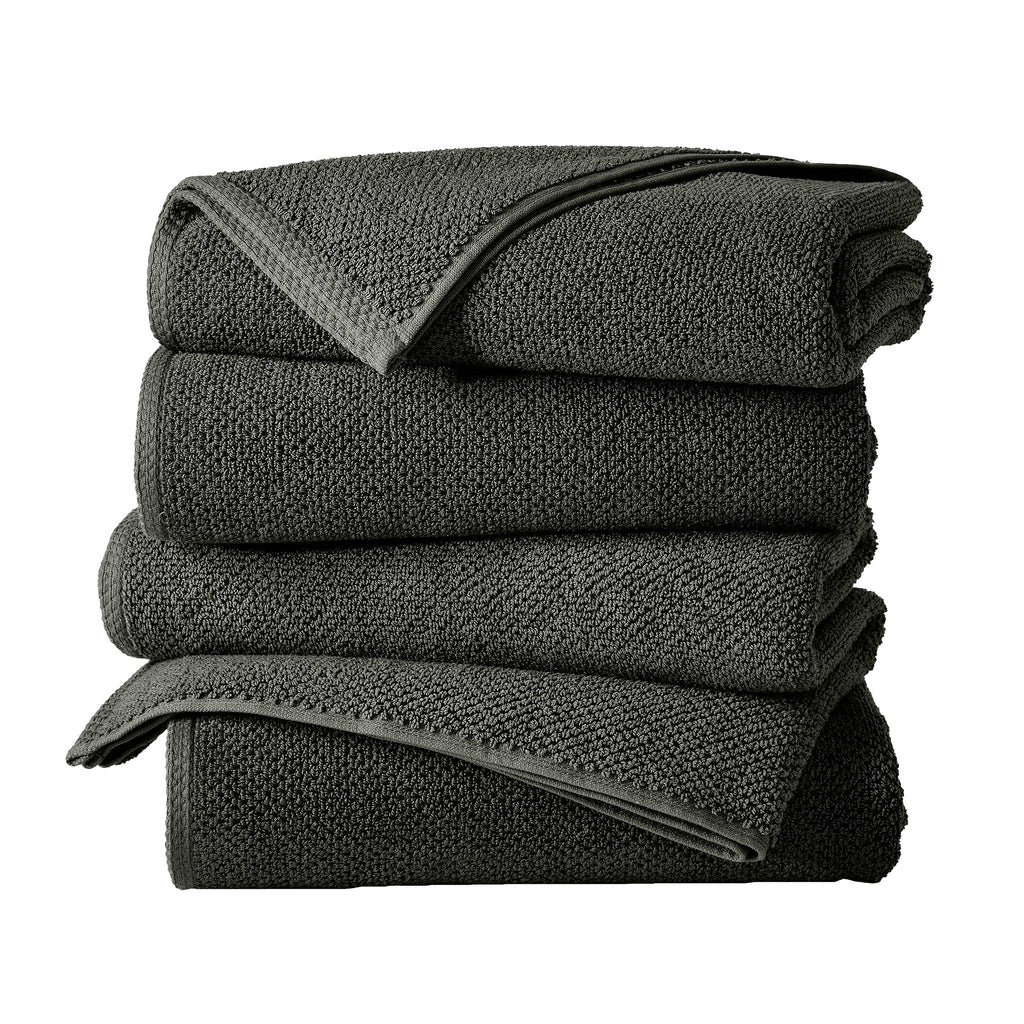 Cotton Textured Bath Towel Set