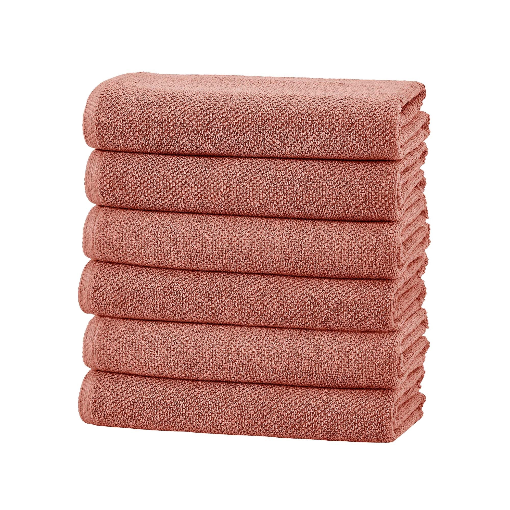 Cotton Textured Bath Towel Set