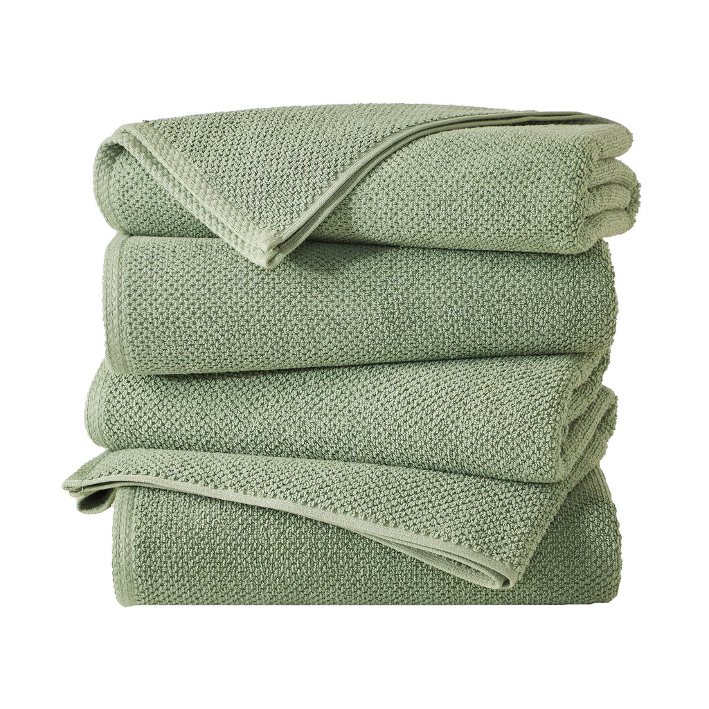 Cotton Textured Bath Towel Set